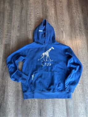 Kids’ LRG Royal Blue Giraffe Graphic Hoodie